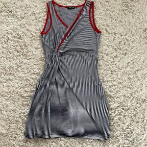 red white and blue patriot sun dress.